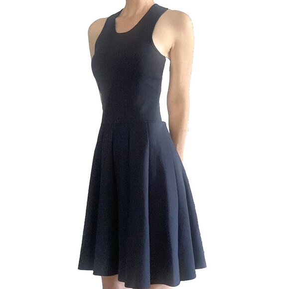 Parker Fit & Flare Colorblock Sleeveless Dress – Size Small - Picture 2 of 7